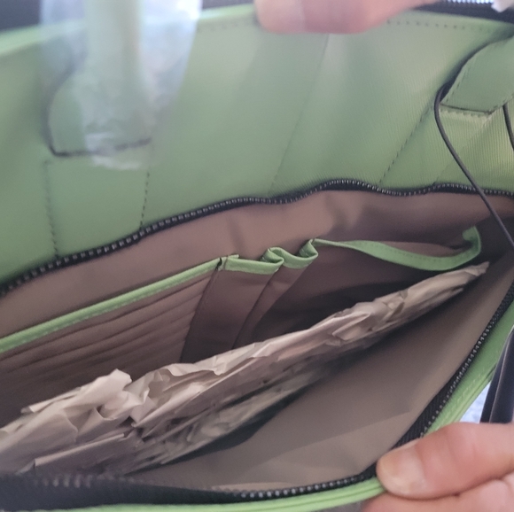 NWT Yinuo Sea Green laptop bag - Picture 3 of 9